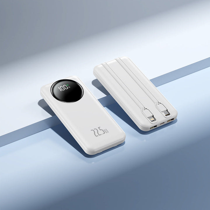Portable power bank with integrated fast charging function and multifunctional USB ports Kalsten