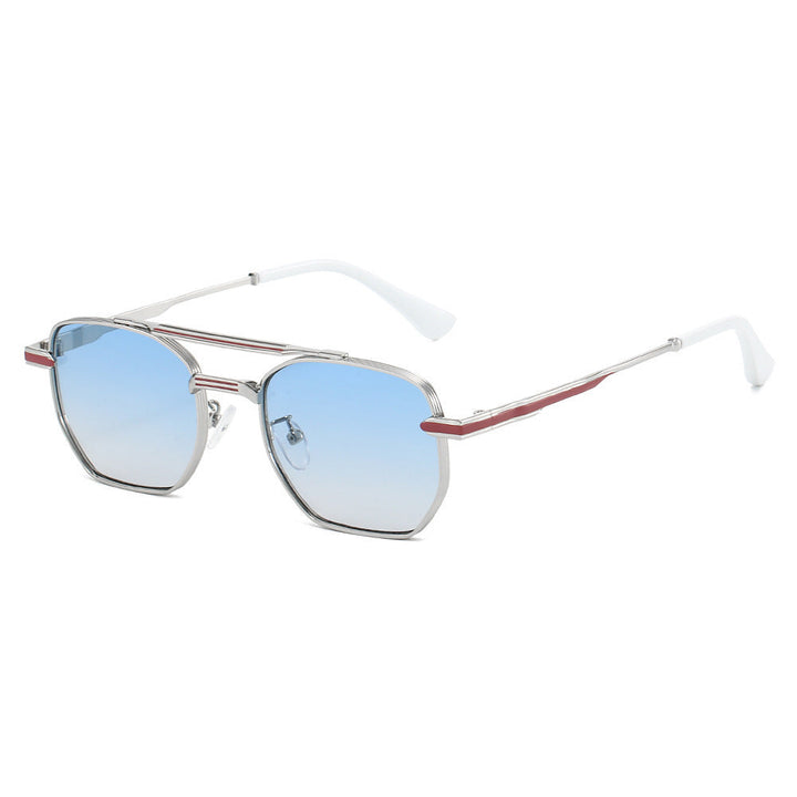 Ladies stylish sunglasses with luxurious geometric frame and UV protection Kalsten