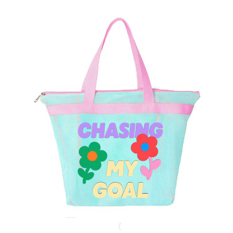 Casual Beach Bag in Playful Design Kalsten