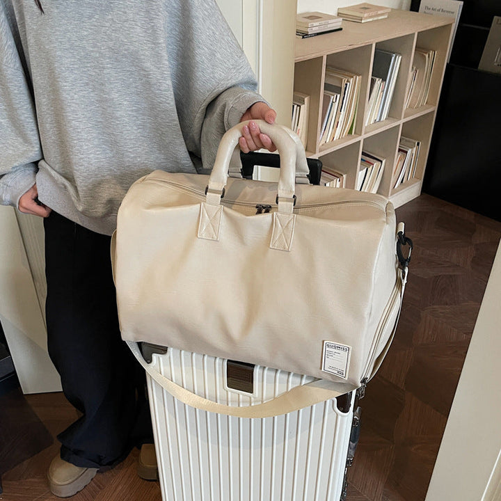 Premium Leather Travel Holdall Kalsten