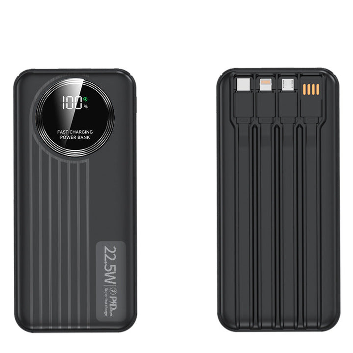 Portable power bank with fast charging function and digital display Kalsten
