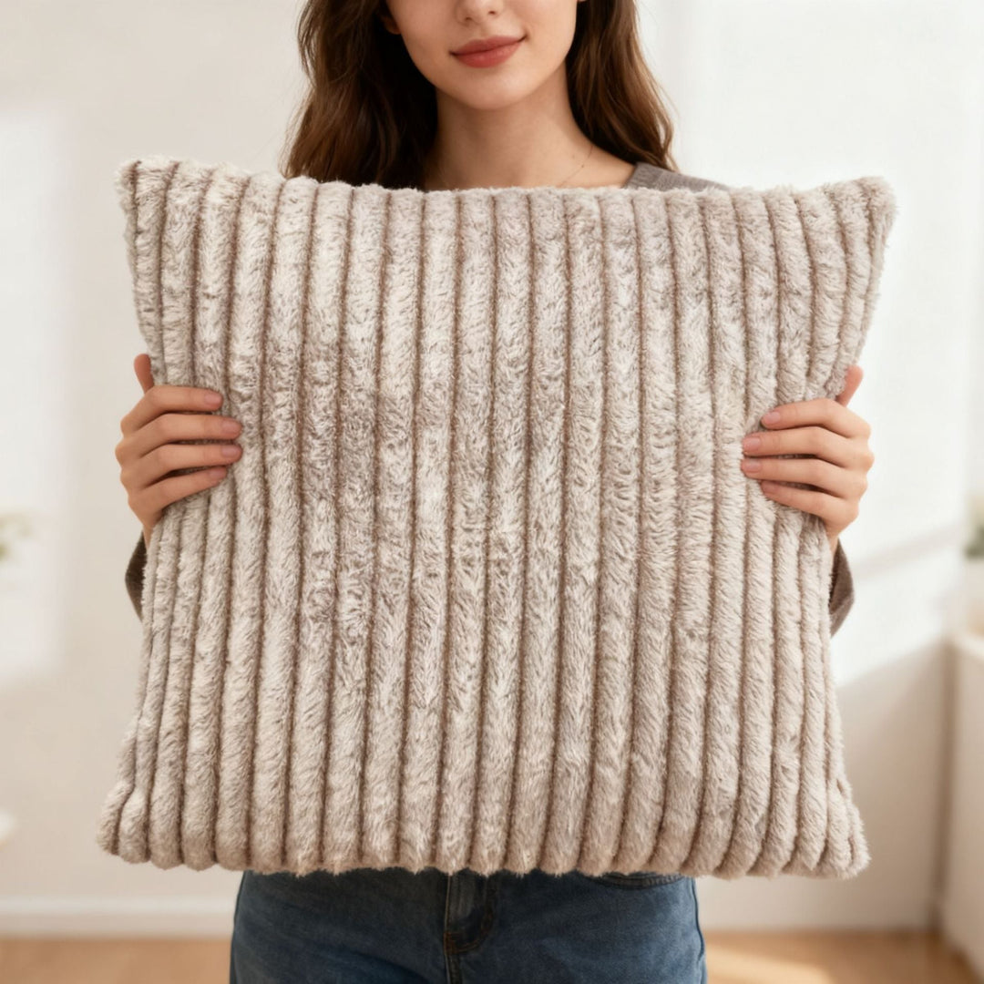 Ladies Decorative Pillow with Striped Pattern Kalsten