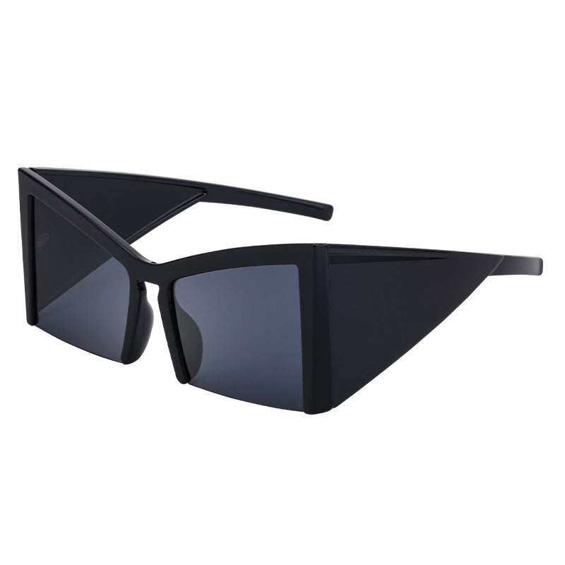 Women's futuristic sunglasses with striking angular frame Kalsten