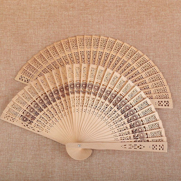 Women's handcrafted fan Kalsten