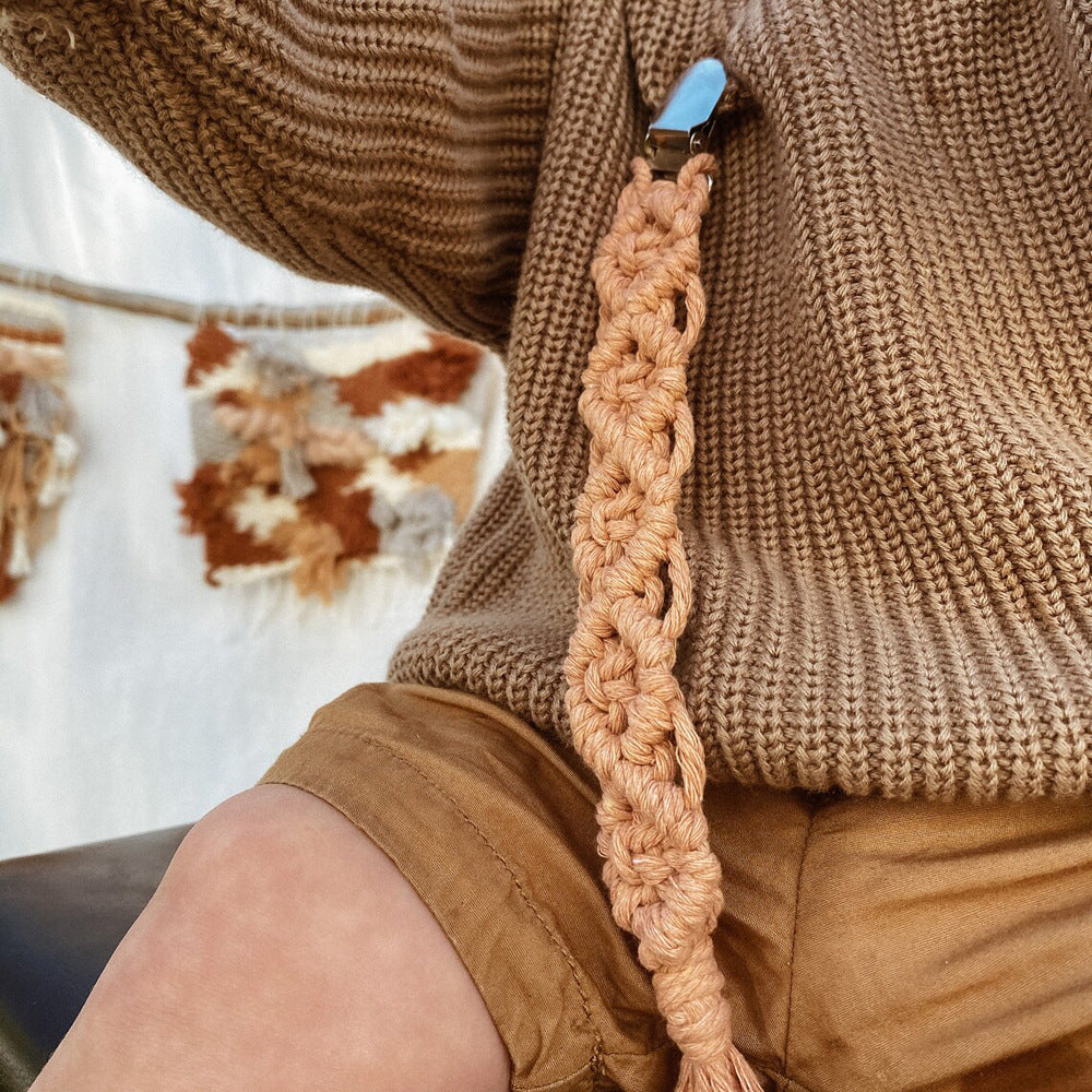 Braided Macrame Glasses Strap Acalora