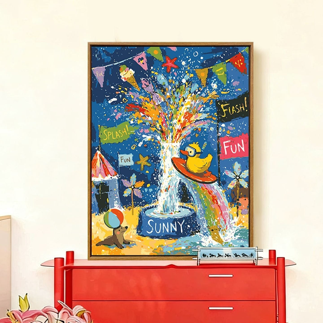 Whimsical Holiday-Themed Wall Art Kalsten