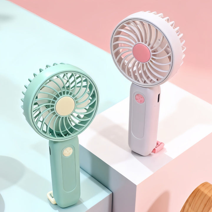 Women's Portable Hand Fan with USB Charging Function Kalsten