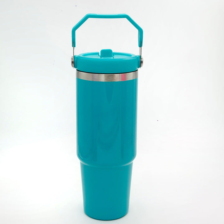 Women's insulating mug with practical folding handles Kalsten