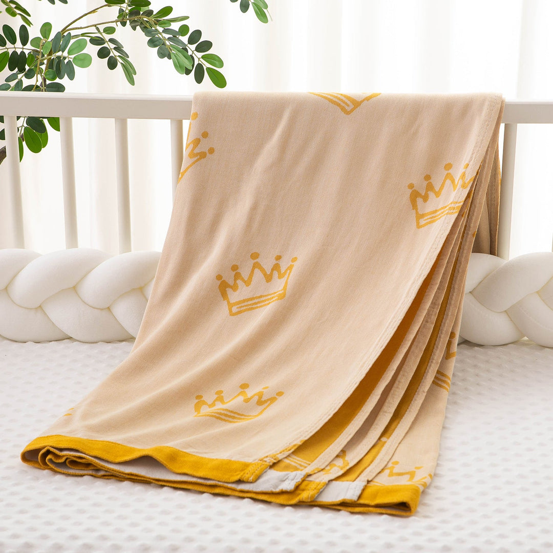 Ladies bedspread with playful nature motif Kalsten