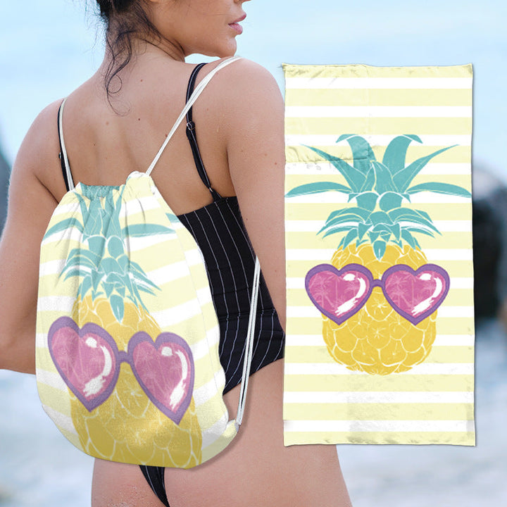 Tote bag in stylish lotus design Kalsten
