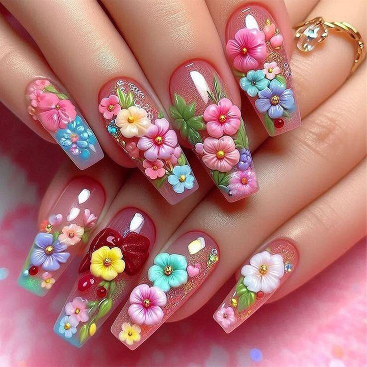 Elegant Artificial Nail Decoration Kalsten