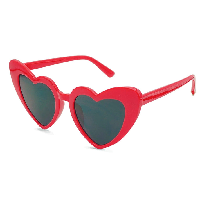 Women's Heart-Shaped Sunglasses with UV Protection and High-Quality Film Processing Kalsten