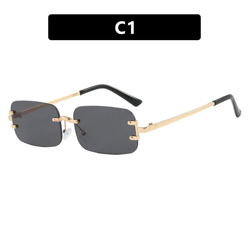 Ladies square sunglasses with high-quality metal frame Kalsten