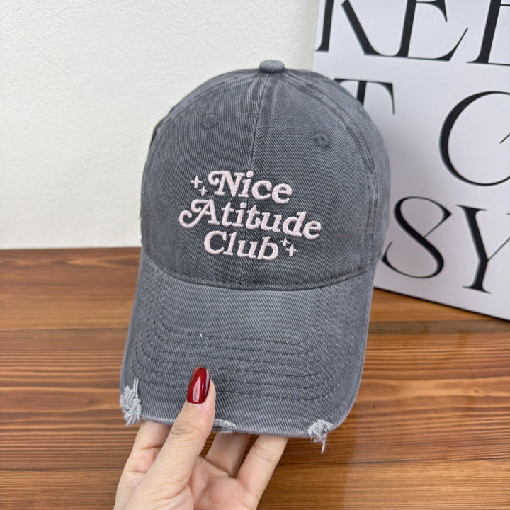 Men's Distressed Cotton Baseball Cap Kalsten 1784270476