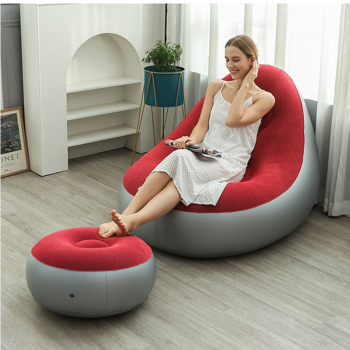 Women Inflatable Comfort Sofa with Ergonomic Backrest Kalsten