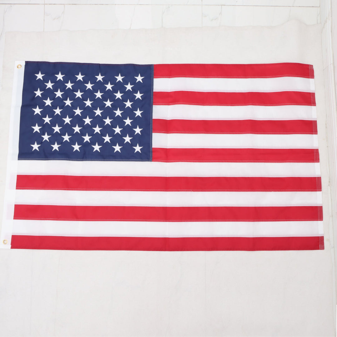 Unisex nan waterproof outdoor decoration flag with fifty stars motif and reinforced eyelets Kalsten