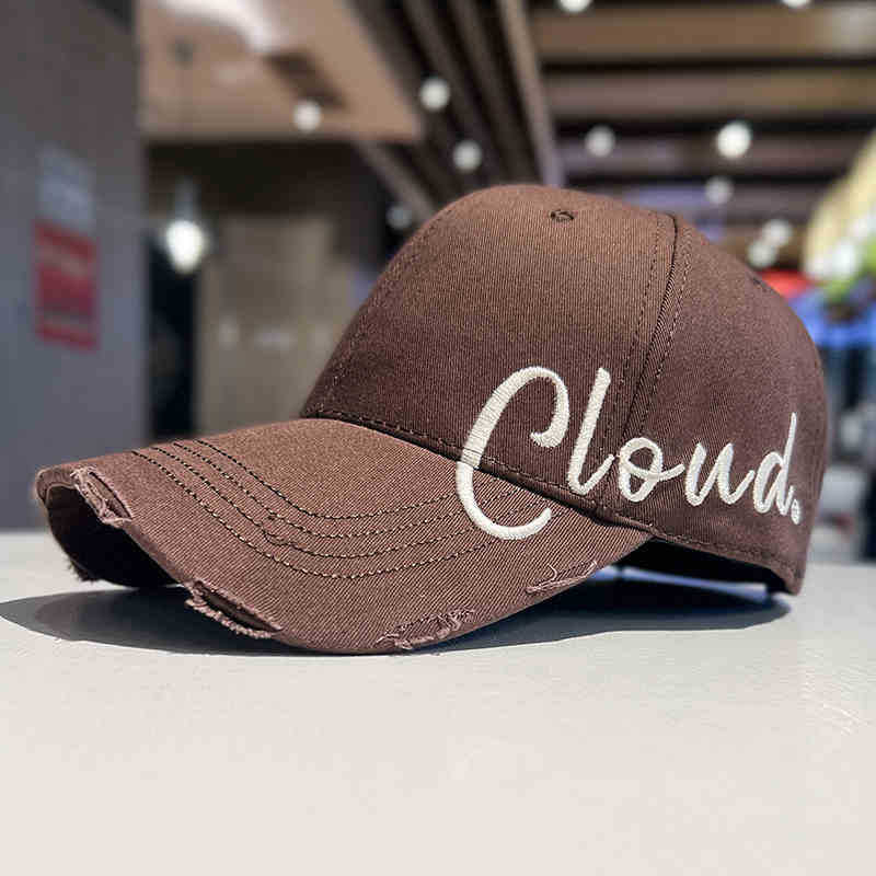 Women's Distressed Casual Cotton Baseball Cap Kalsten
