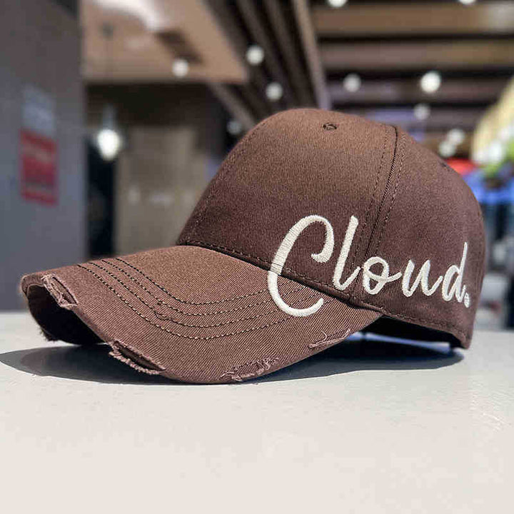 Women's Distressed Casual Cotton Baseball Cap Kalsten