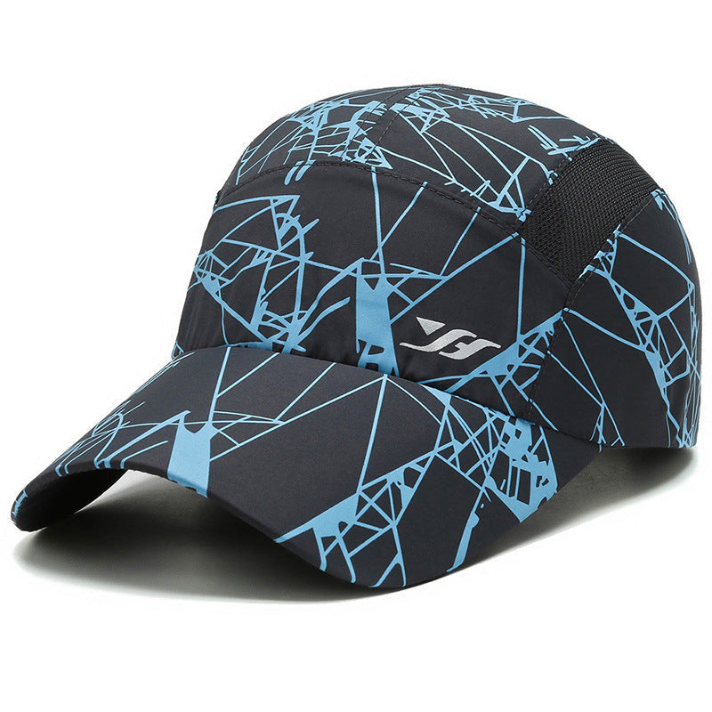 Women’s sporty running cap with stunning geometric pattern Kalsten