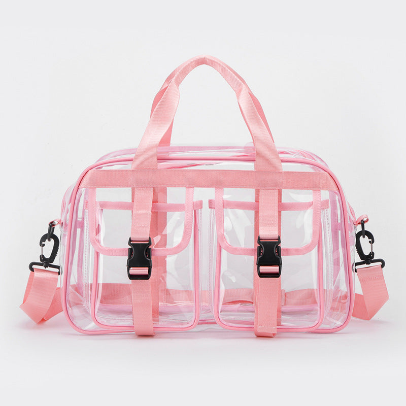 Transparent tote bag with multiple compartments Kalsten