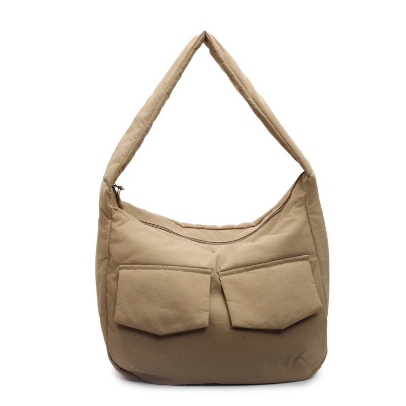 Soft Fabric Shoulder Hobo Bag Kalsten