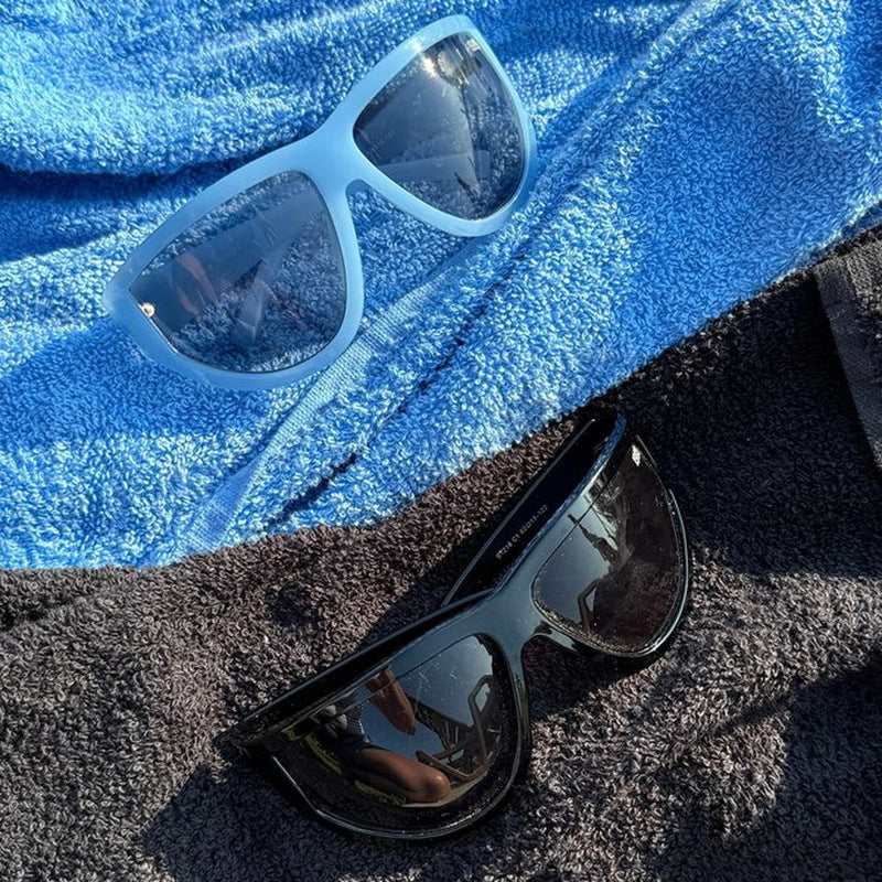 Women's futuristic sunglasses with sporty design and flexible lenses Kalsten