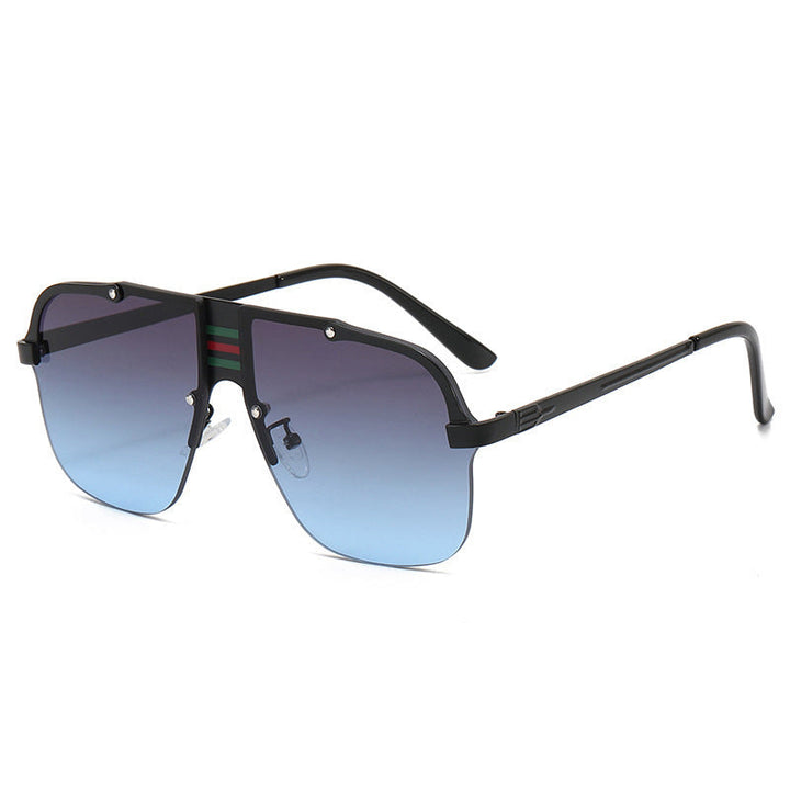 Women's Oversized Sunglasses with unique gradient lenses and striking metal frame Kalsten
