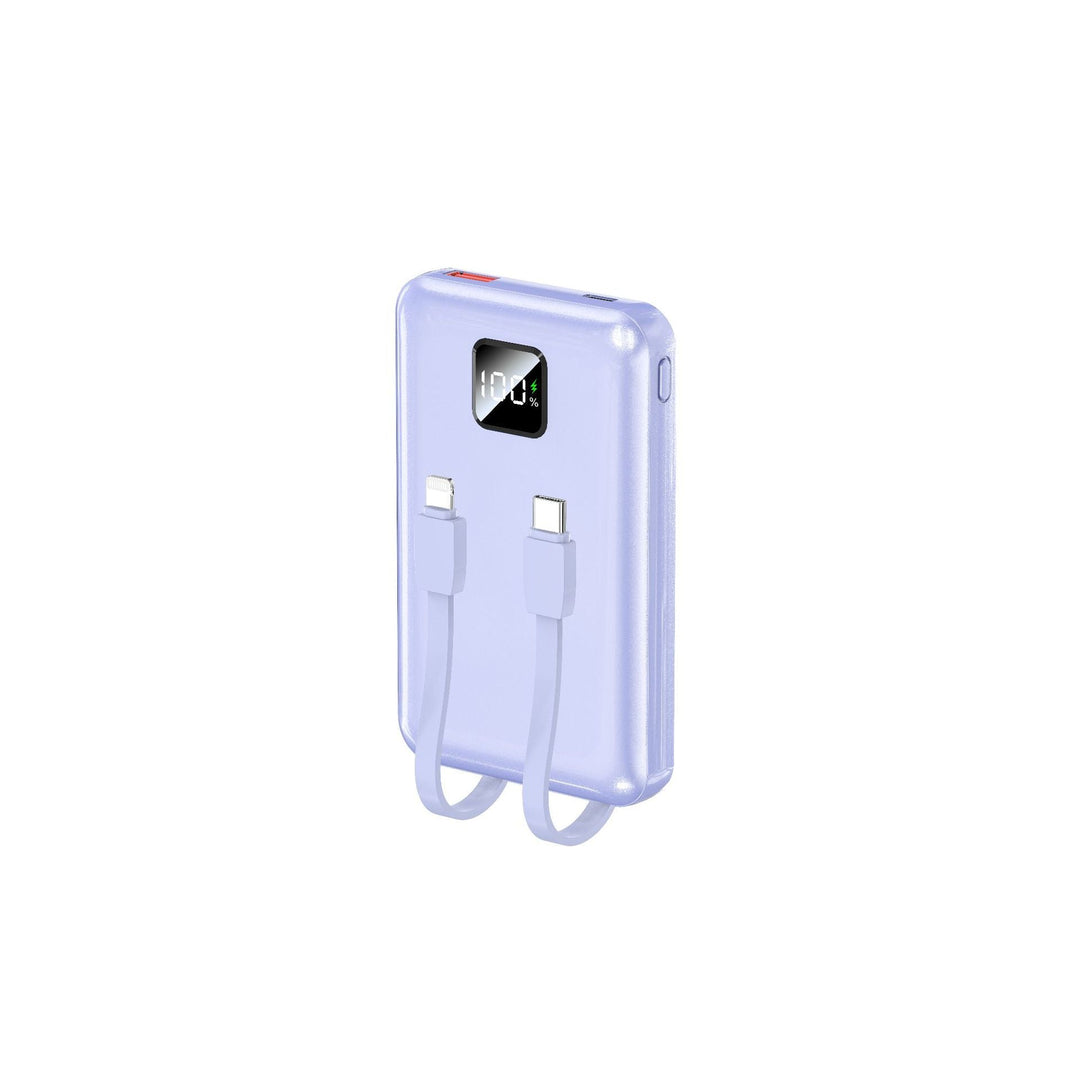 Portable power bank with integrated dual USB port and state-of-the-art LED display Kalsten