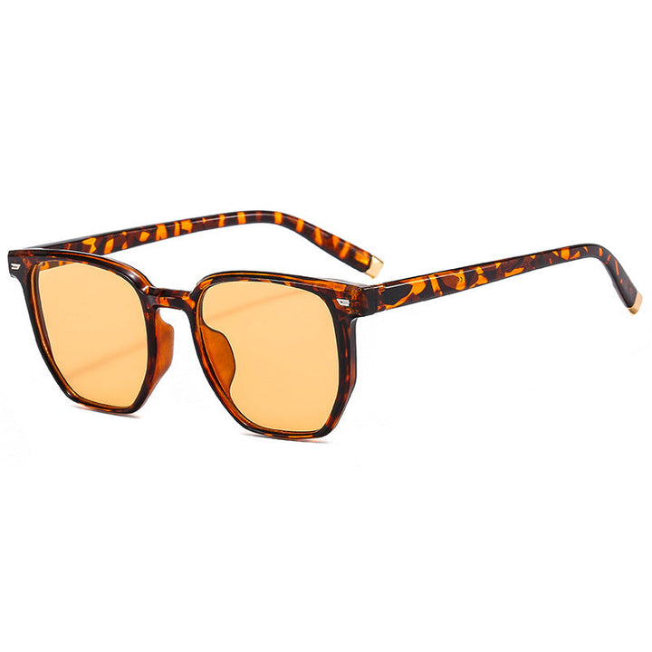 Women's fashionable transparent sunglasses in elegant hexagon design Kalsten