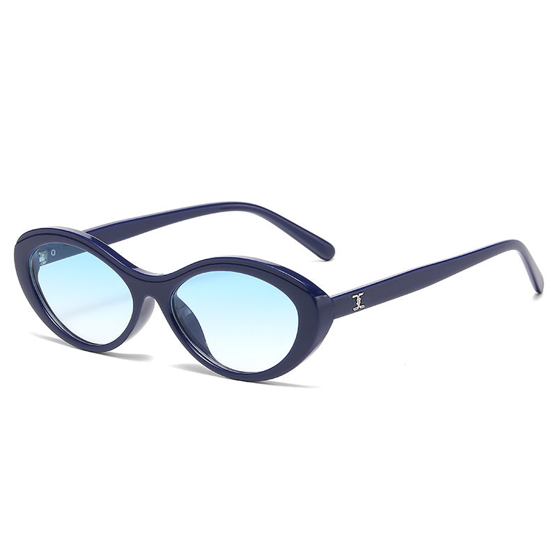 Ladies stylish sunglasses in oval design Kalsten
