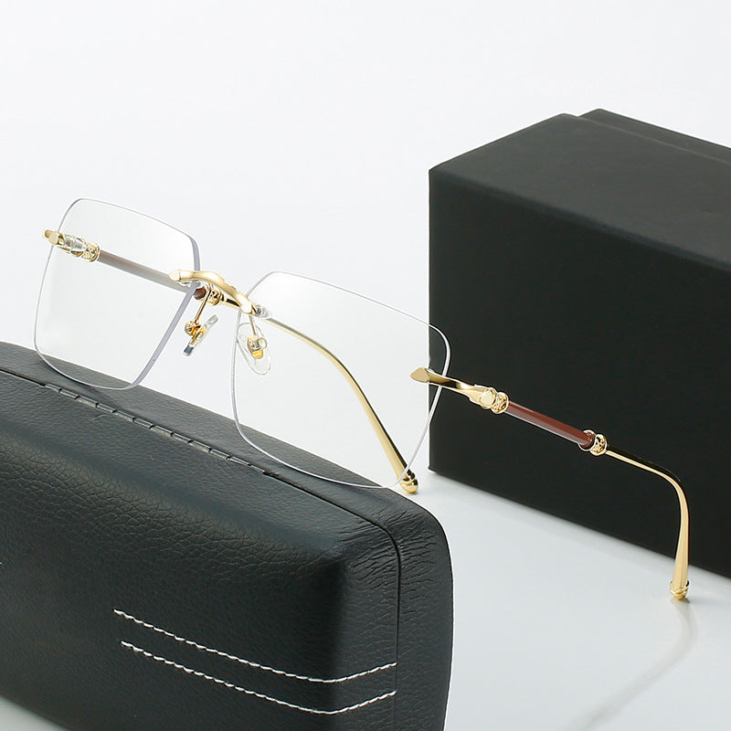 Women's fashionable sunglasses with square frame and luxurious accents Kalsten