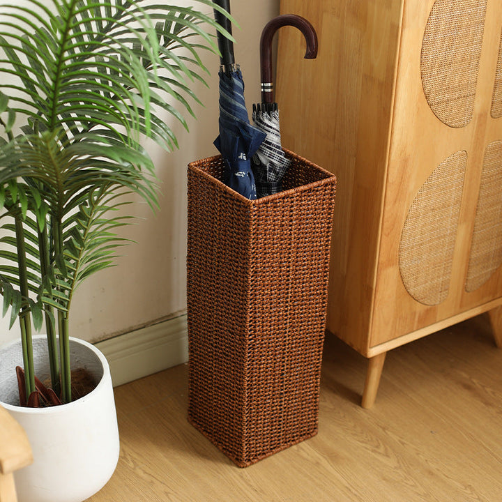 Decorative Wicker Storage Vase Kalsten