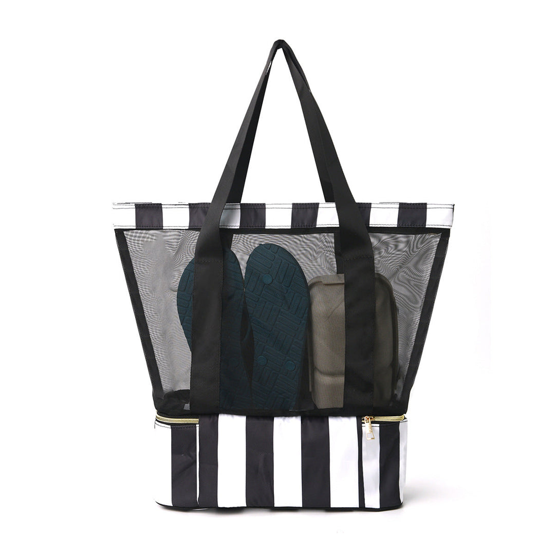 Practical tote bag with mesh design Kalsten