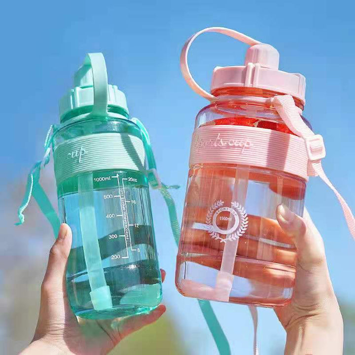 Unisex High-Volume Sports Water Bottle with Practical Lid Opening Kalsten