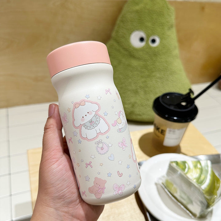 Women Insulated Water Bottle with Cute Animal Design Kalsten