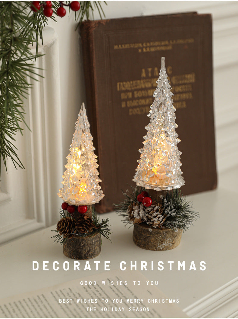 LED Christmas Lantern Table Lamp Decoration | Kalsten