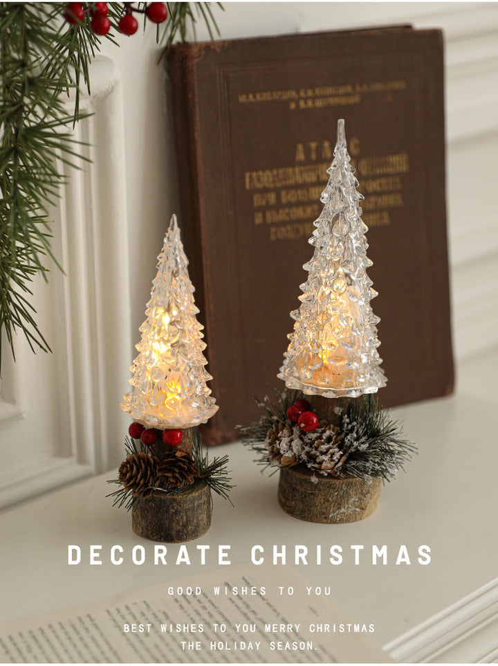 LED Christmas Lantern Table Lamp Decoration | Kalsten