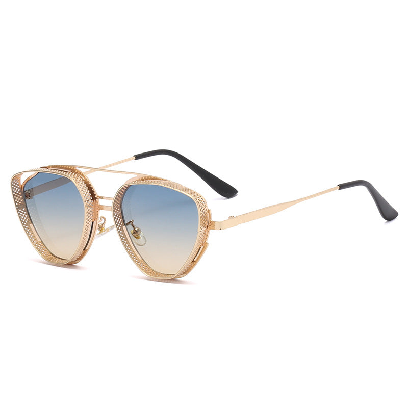 Ladies extravagant sunglasses in modern polygon design Kalsten