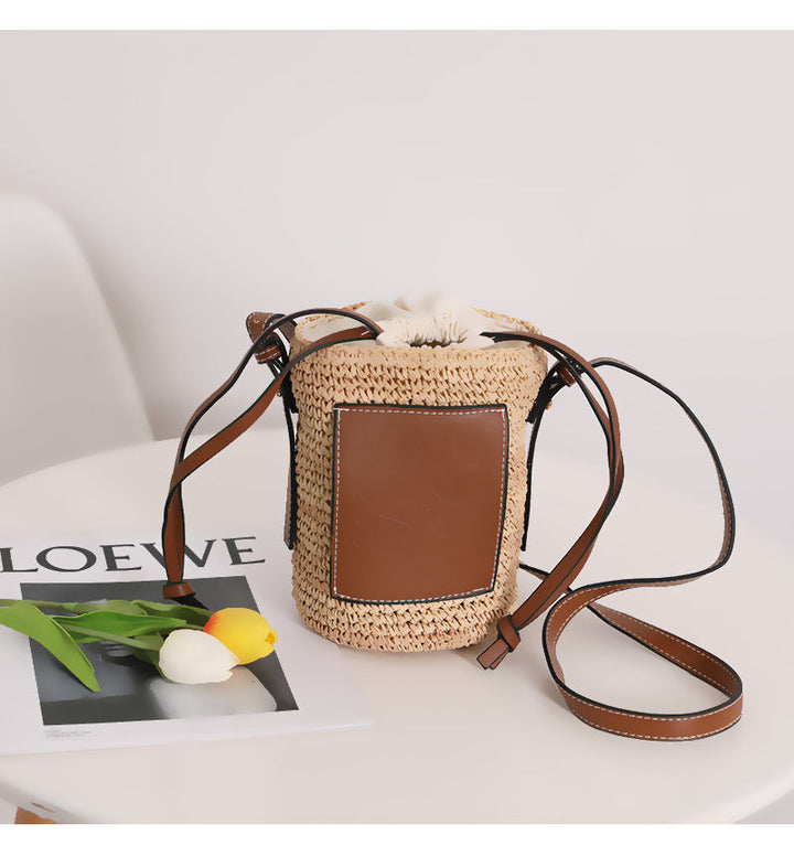 Trendy Backpack Bag Made of Braided Material Kalsten