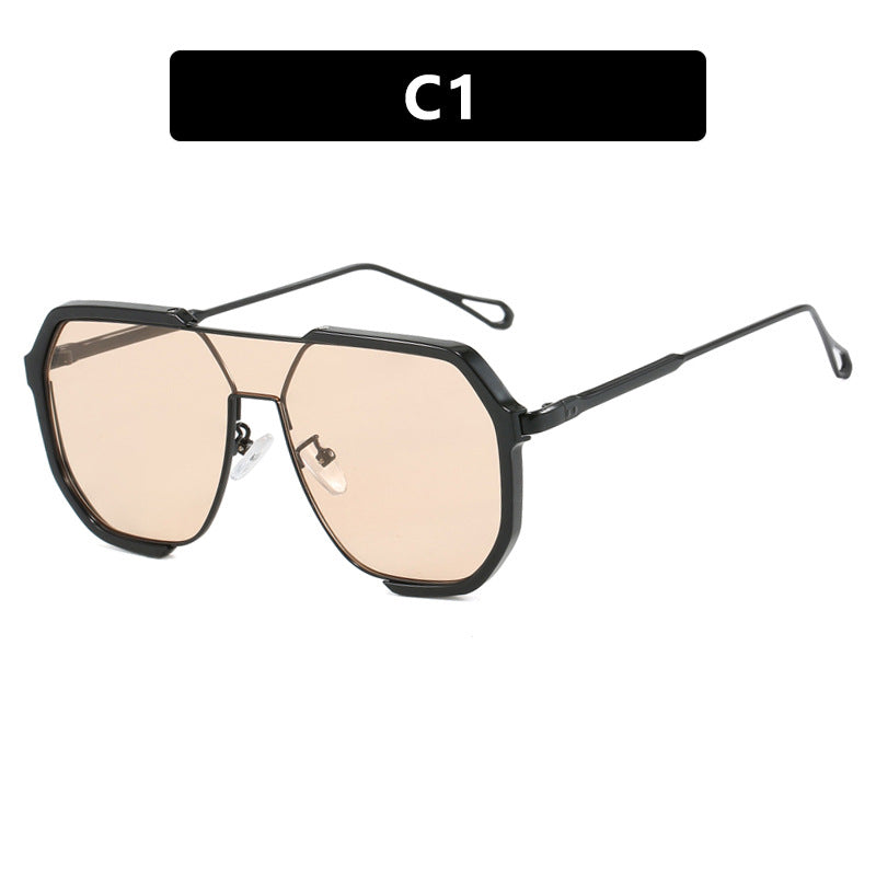 Women’s geometric sunglasses with special frame and UV protection Kalsten