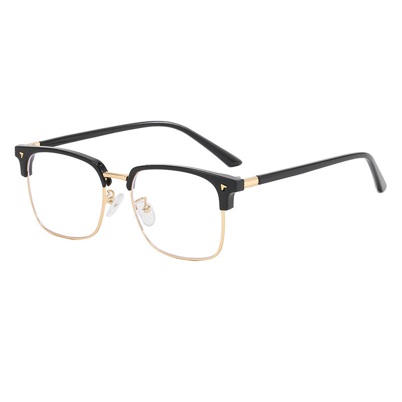 Ladies elegant square glasses with lightweight metal frame Kalsten