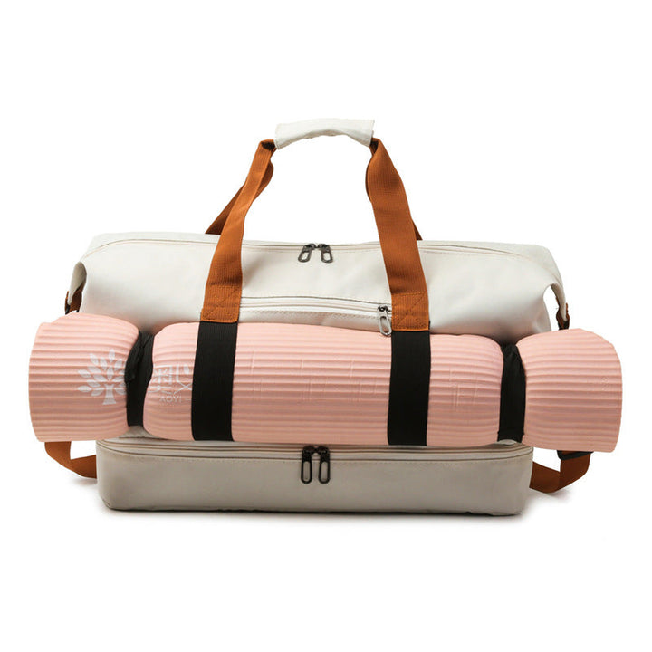 Sporty Travel Bag with Multifunctional Compartments Kalsten