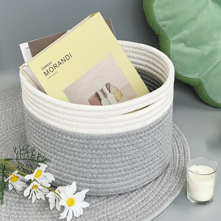 Women's High-Quality and Stylish Storage Basket with Practical Handle Kalsten