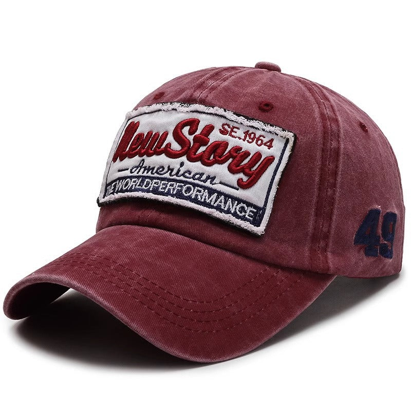 Men's Vintage-Inspired Embroidered Casual Cap Kalsten