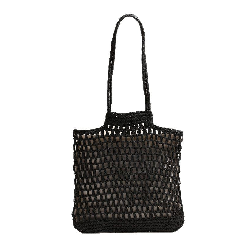 Handmade net tote bag made of natural material Kalsten