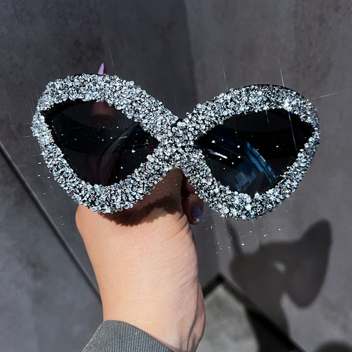 Ladies extravagant sunglasses with sparkling crystal embellishments Kalsten