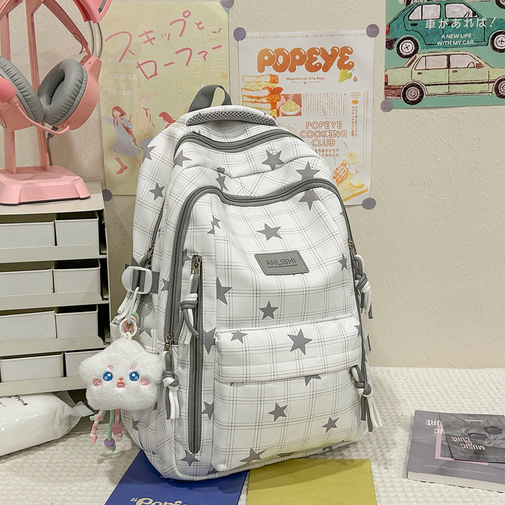 Versatile Star-Patterned Backpack Kalsten