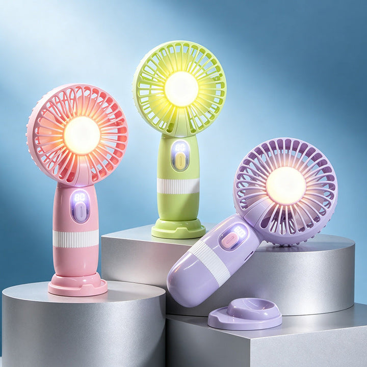 Women Portable Table Fan in Playful Bear Design Kalsten