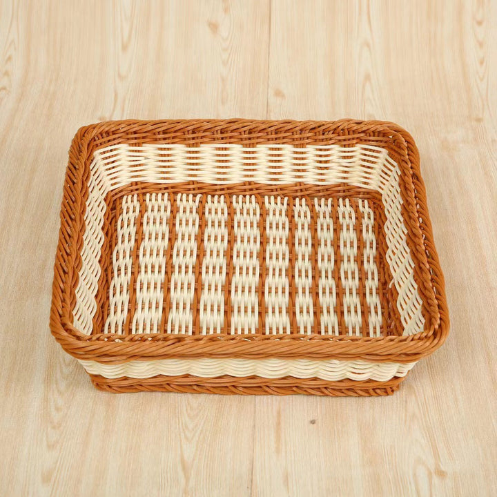 Women rectangular woven storage basket Kalsten