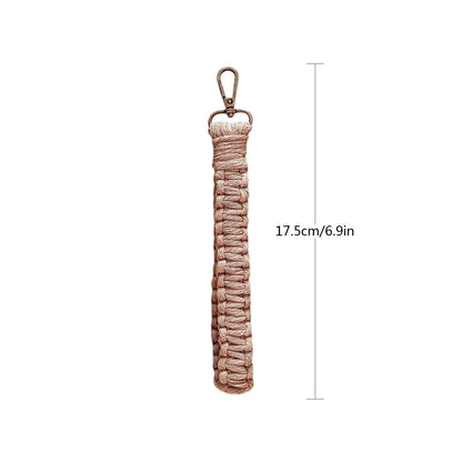 Macrame Keychain Holder with Clip Acalora 1788942676
